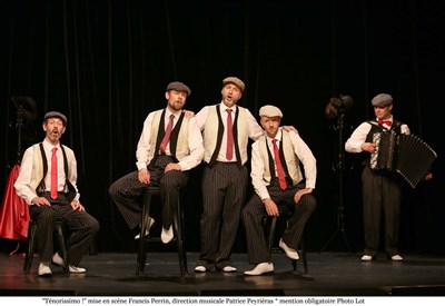 Photo 2 de New Lyrique Boys Band - Ténorissimo ! | mis en scène par Francis Perrin
