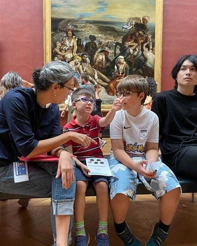 Photo 1 de Visite guidée Enfants : Oeuvres majeures du Louvre | par ParisInTour
