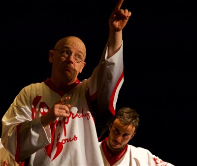 Photo 4 de Match d'impro : Improchez-Vous vs Vitraux Glycérines