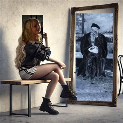 Photo 2 de Le vieux juif blonde