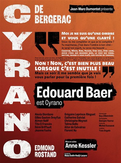 Photo 1 de Cyrano avec Edouard Baer