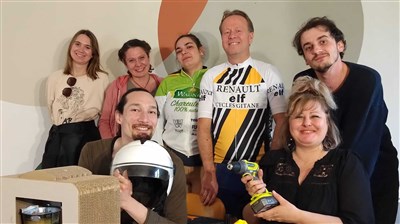 l'équipe Brin de Folie Sur le Tour 