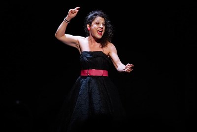 Karine Dubernet en spectacle à Nantes