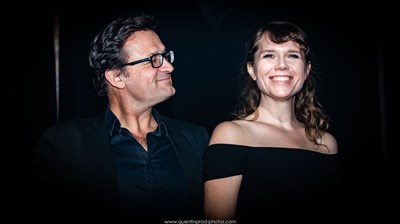 Ewunia et Yves Dupuis au Théâtre du Gymnase Marie-Bell