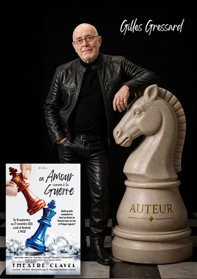 Gilles Gressard, auteur de En Amour comme à la Guerre