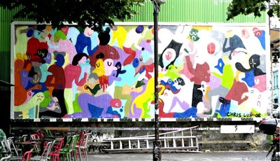 Photo 1 de Visite guidée : street art, que murmurent les murs ? | par Cariboo