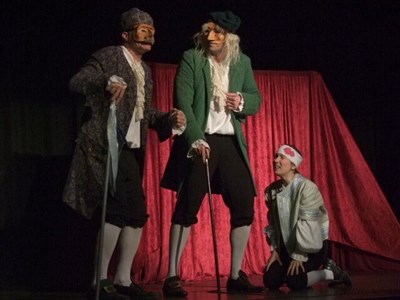 Photo 1 de Les 3 fourbes rient de Scapin