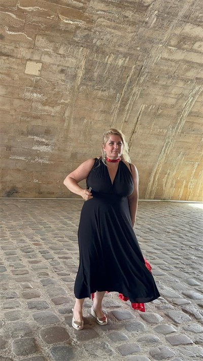 Veronica Antonelli visite chantée quais de Seine Ile de la cité 