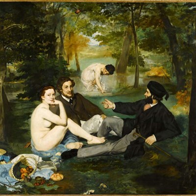 Manet le déjeuner sur l'herbe - musée d'Orsay