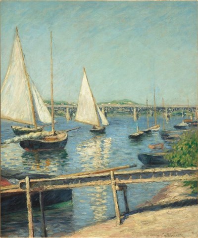 Photo 2 de Gustave Caillebotte, peindre les hommes, exposition commentée