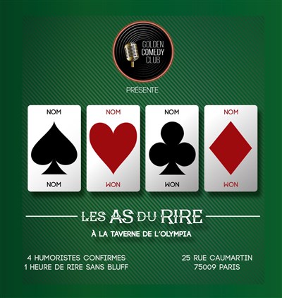 LES AS DU RIRE GOLDEN COMEDY CLUB APPART VILLETTE SAKHO MUAKA SYPHAX HUGO TOUT SEUL