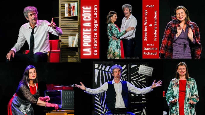 Photo de La porte à côté | Avec Séverine Warneys et Frédéric Sandeau