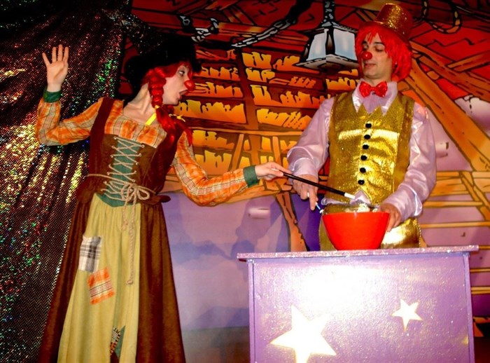 Photo de Gabilolo et Malolotte à peu près magiciens