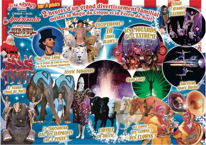 Photo de Le grand cirque de Noël Américain sur 3 Pistes