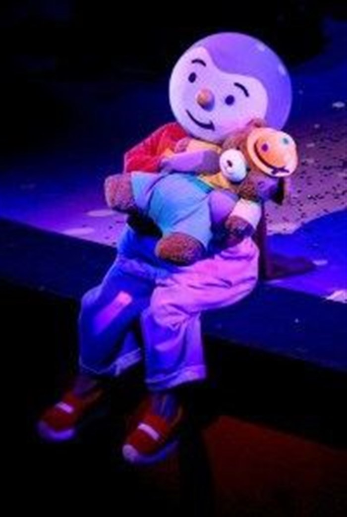 Photo de T'choupi fait son spectacle