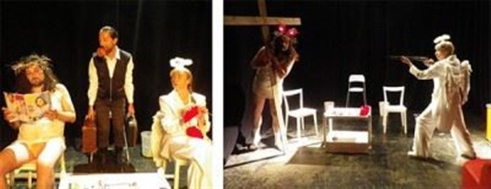 Photo de Un zeste d'orange bleue...