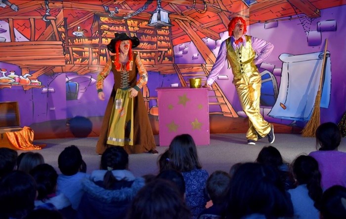 Photo de Gabilolo et Malolotte à peu près magiciens