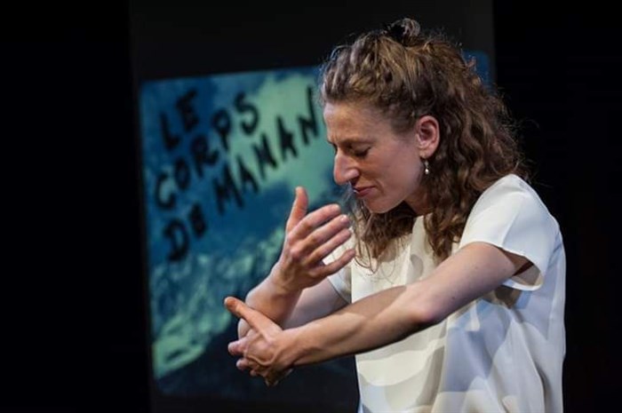 Photo de Frédérique Voruz dans Lalalangue - Prenez et mangez-en tous