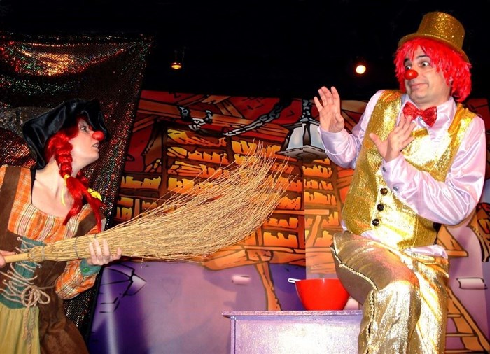 Photo de Gabilolo et Malolotte à peu près magiciens