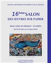16 ème Salon des oeuvres sur papier - Hôtel Anne de Pisseleu