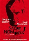 Sacré Nom de Dieu avec Jacques Weber - Gaité Montparnasse