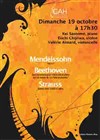 Autour du trio de Mendelssohn - Auditorium du Lycée la Fontaine
