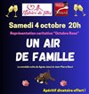 Un air de famille - Soirée caritative - Café Théâtre du Têtard