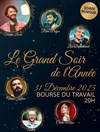 Le Grand Soir de l'Année, plateau d'humour pour le 31 décembre 2025 - Bourse du Travail Lyon