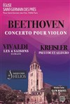 Les 4 Saisons de Vivaldi extraits, Prélude et Allegro de Kreisler et Concerto pour violon de Beethoven - Eglise Saint-Germain-des-Prés