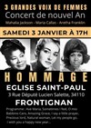 Hommage aux 3 grandes Voix de Femmes : Mahalia Jackson, Maria Callas et Aretha Franklin - Église Saint-Paul de Frontignan