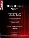 Merci, Monsieur Guitry - Théâtre de Ménilmontant - Salle Guy Rétoré