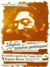 Années poétiques, hommage à Serge Gainsbourg - Kiron Espace