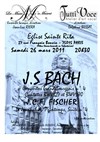 Concert Cantates J.S Bach - Eglise Sainte Rita