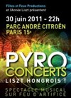 Pyroconcert – Liszt hongrois - Parc André Citroën