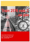 Train 2576 voie C... ou pas - Crypte de l'Eglise Saint Christophe