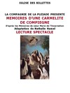 Mémoires d'une carmélite de Compiègne - Eglise des Billettes