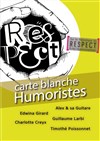 Carte Blanche Humoristes - Espace Beaujon