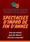 Spectacles d'impro de fin d'année - Comédie Triomphe