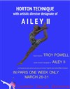 New York : Modern dance en stage à Paris : guest teacher Ailey 2 artistic director designate Troy Powell - Studio May B