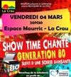Show time chante génération 80 - Espace Jean Mauric