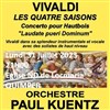 Orchestre Paul Kuentz : Vivaldi les quatre saisons - Eglise Notre-Dame de Locmaria