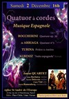 Quatuor à cordes : Musique Espagnole - Eglise Saint André de l'Europe