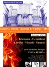 Trio Italien Baroque : Flute, Hautbois, Clavecin - Eglise Notre-Dame des Blancs-Manteaux