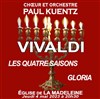 Choeur et orchestre Paul Kuentz : Vivaldi Quatre Saisons et Gloria - Eglise de la Madeleine