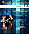 Concert de Quatuors à cordes : Mozart-Schubert - Eglise Notre Dame de la Salette