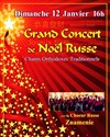 Grand concert de Noël russe - Eglise Notre Dame de la Salette