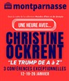 Une heure avec... Christine Ockrent - Théâtre du Petit Montparnasse