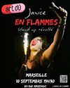 Janice en Flammes dans Stand up révolté - L'Art Dû