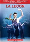 La leçon - Théâtre de la Madeleine