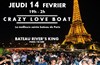 Crazy Love Boat Croisiere Tour Eiffel en mode Saint Valentin - Bateau River's King